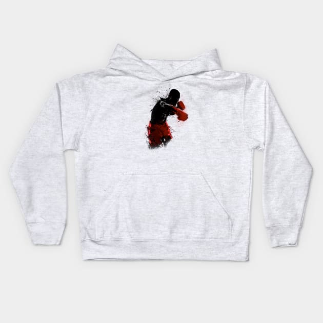 Float like a butterfly, sting like a bee Kids Hoodie by NakedMonkey